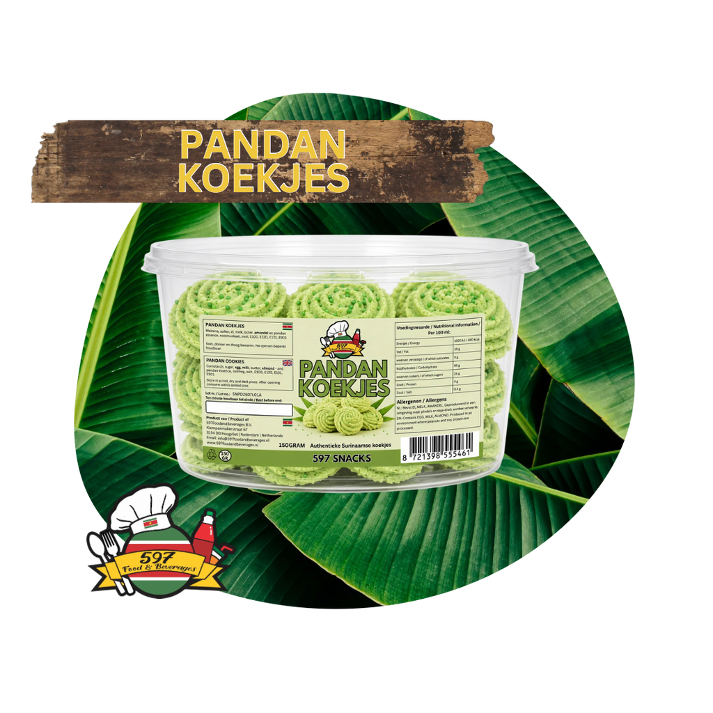 Pandan koekjes