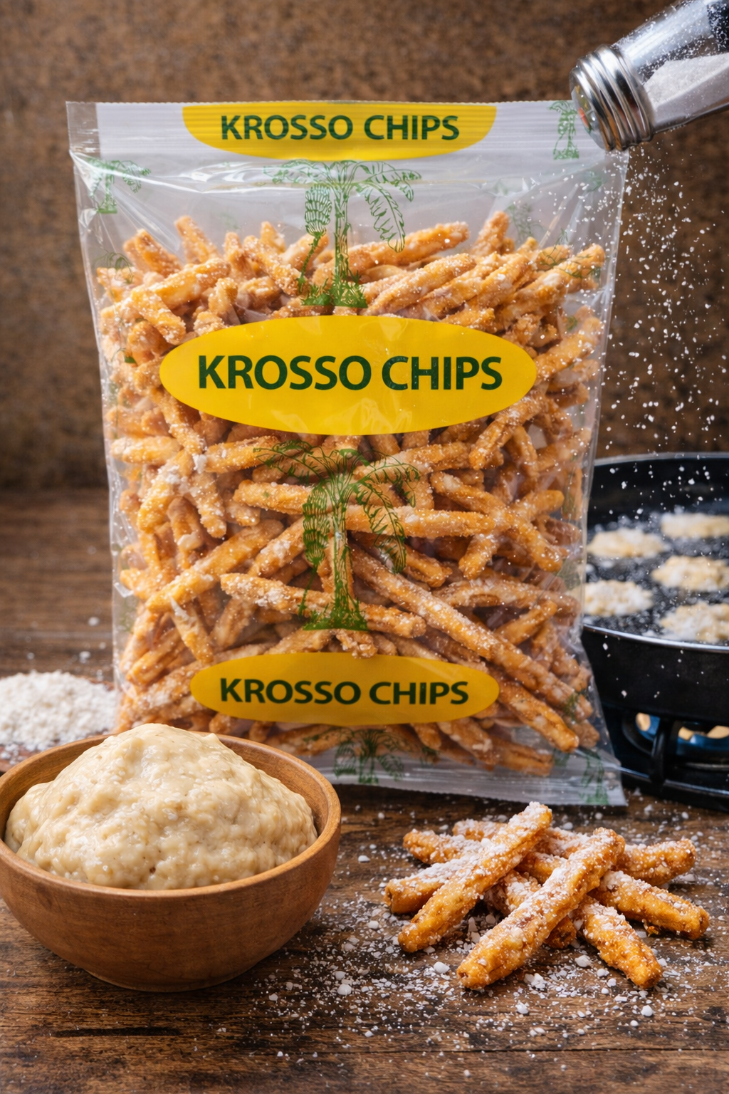Krosso zoutjes krakeling