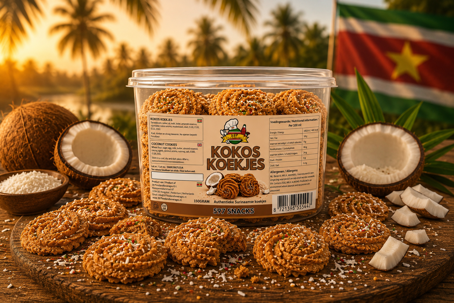 Kokos koekjes