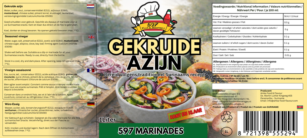 Gekruide Azijn