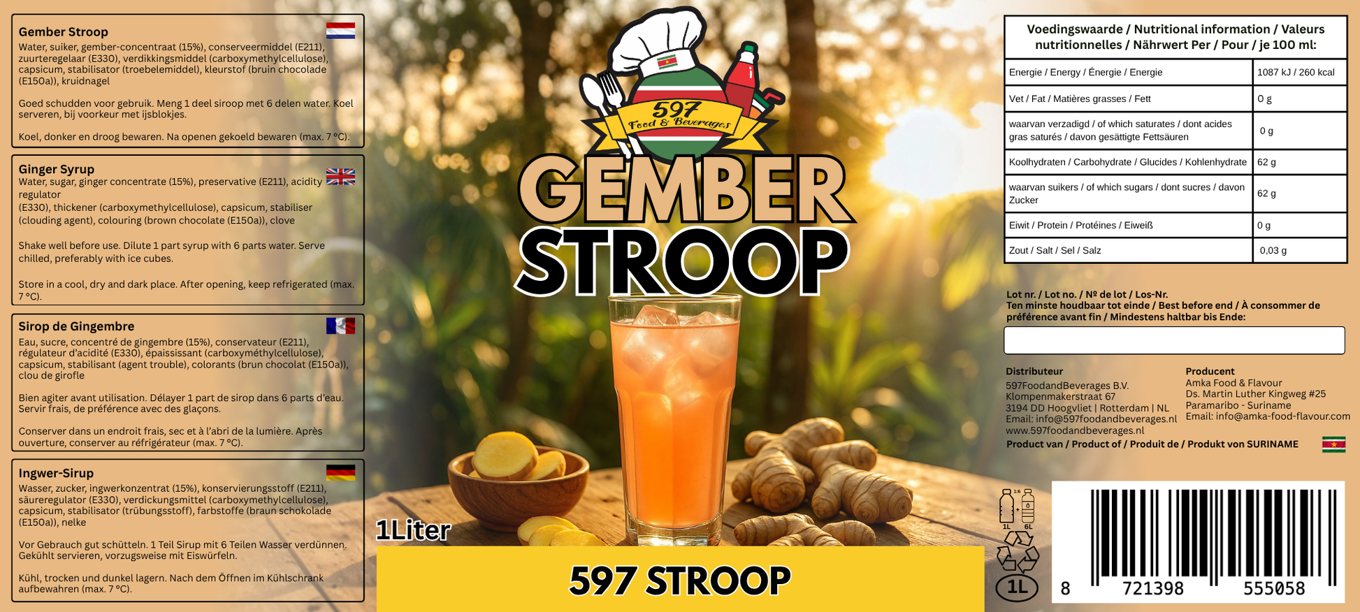 Gember Stroop