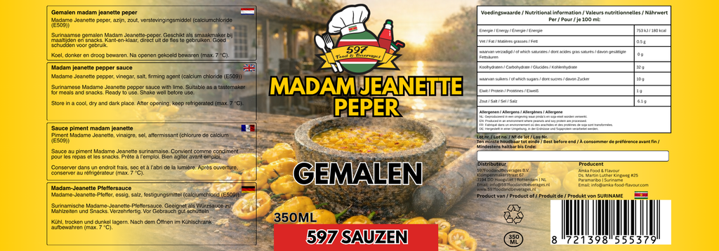 Madame Jeanette Peper Gemalen