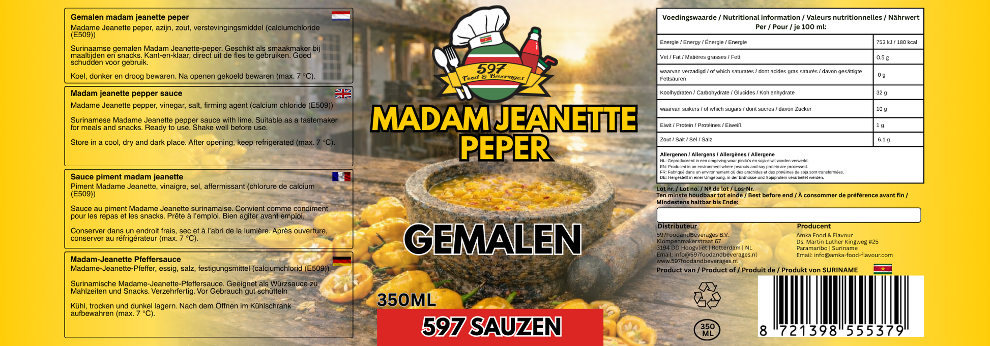 Madame Jeanette Peper Gemalen