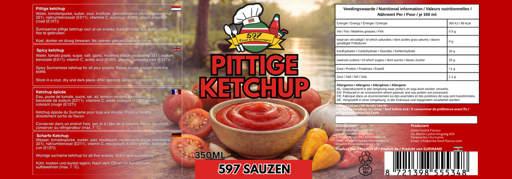Pittige Ketchup
