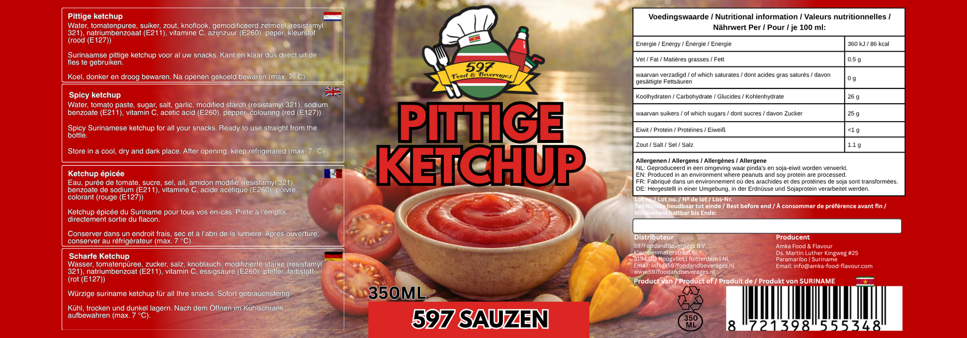 Pittige Ketchup