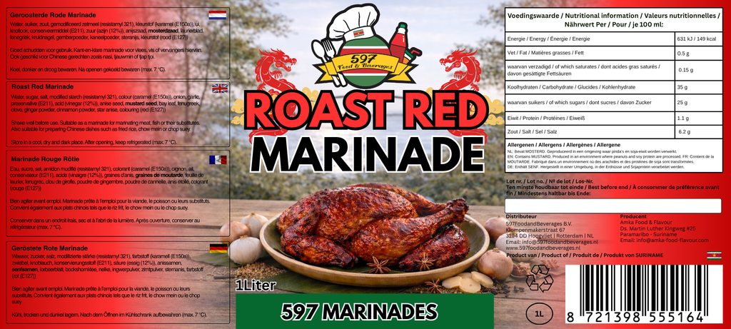 Roast Red Marinade