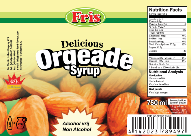 Fris - Orgeade Stroop