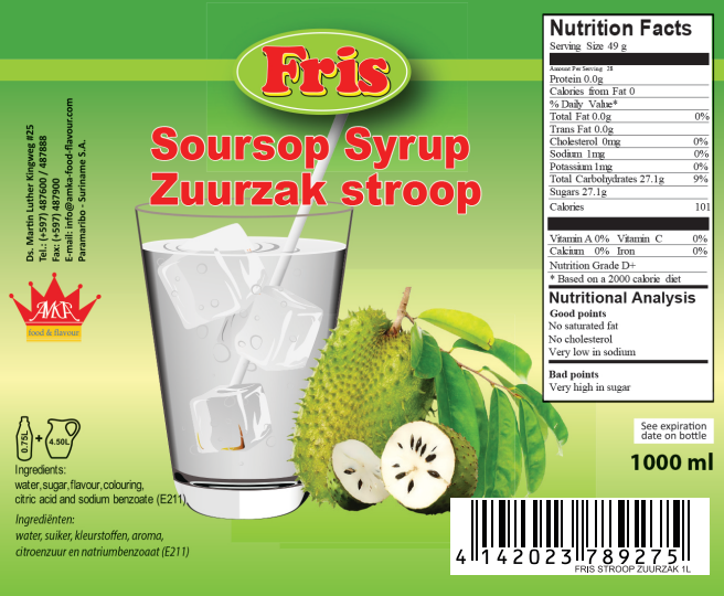 Fris - Zuurzak Stroop