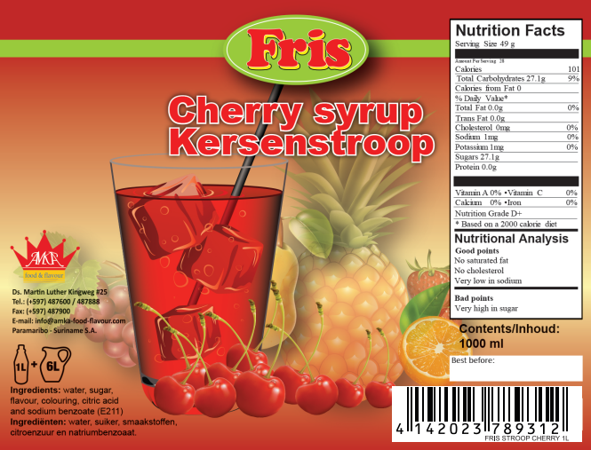 Fris - Cherry Stroop