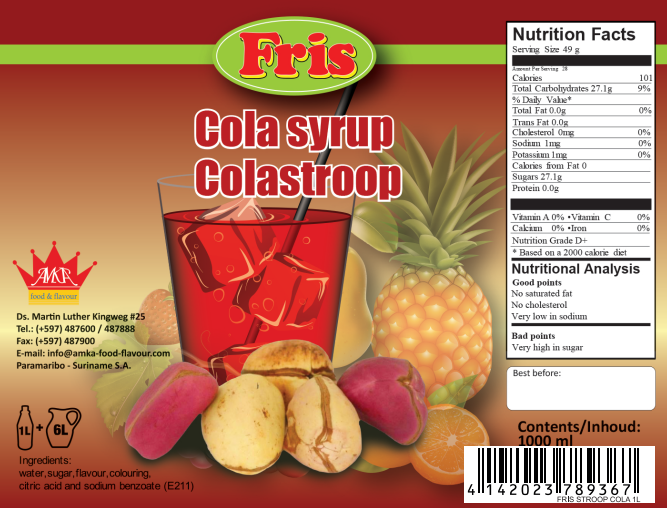 Fris Cola - Stroop