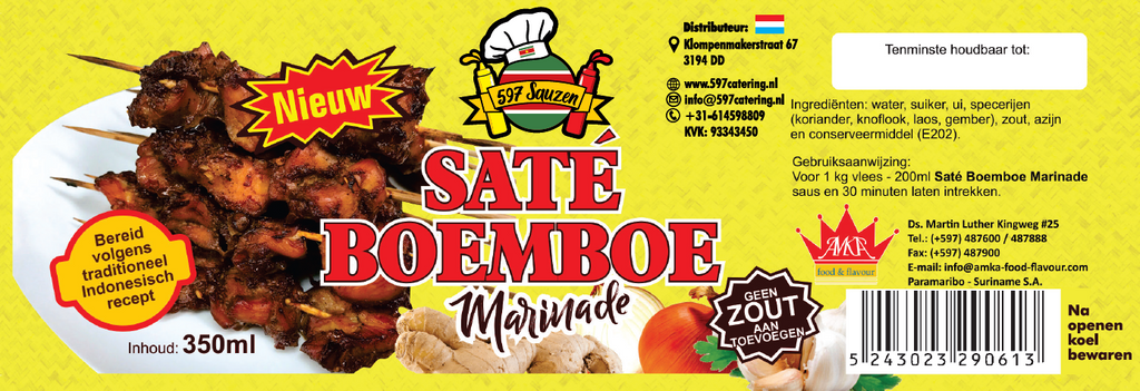 597 Sauzen - Sate Boemboe Marinade