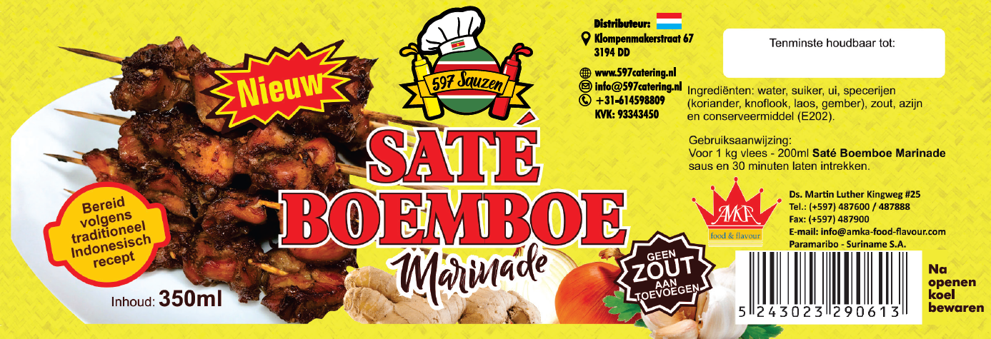 597 Sauzen - Sate Boemboe Marinade