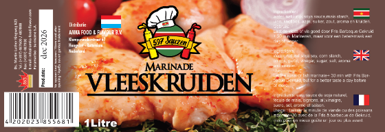 597 Sauzen - Vlees kruiden Marinade