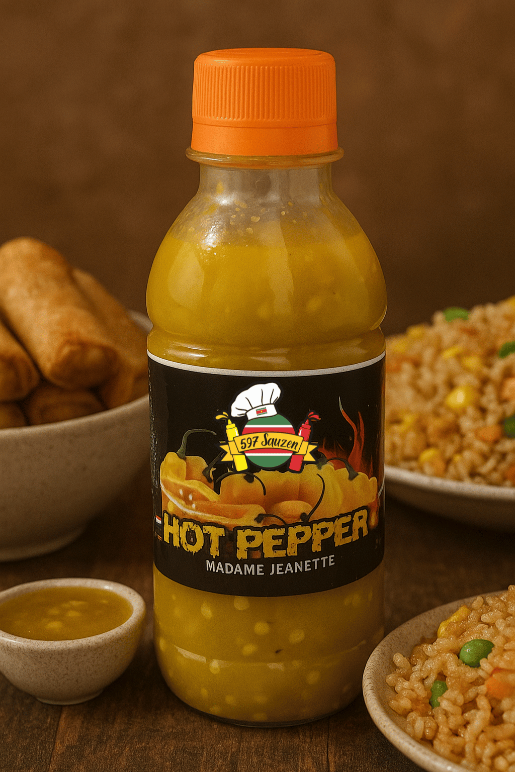 597 Sauzen - Hot pepper Madame Jeanette